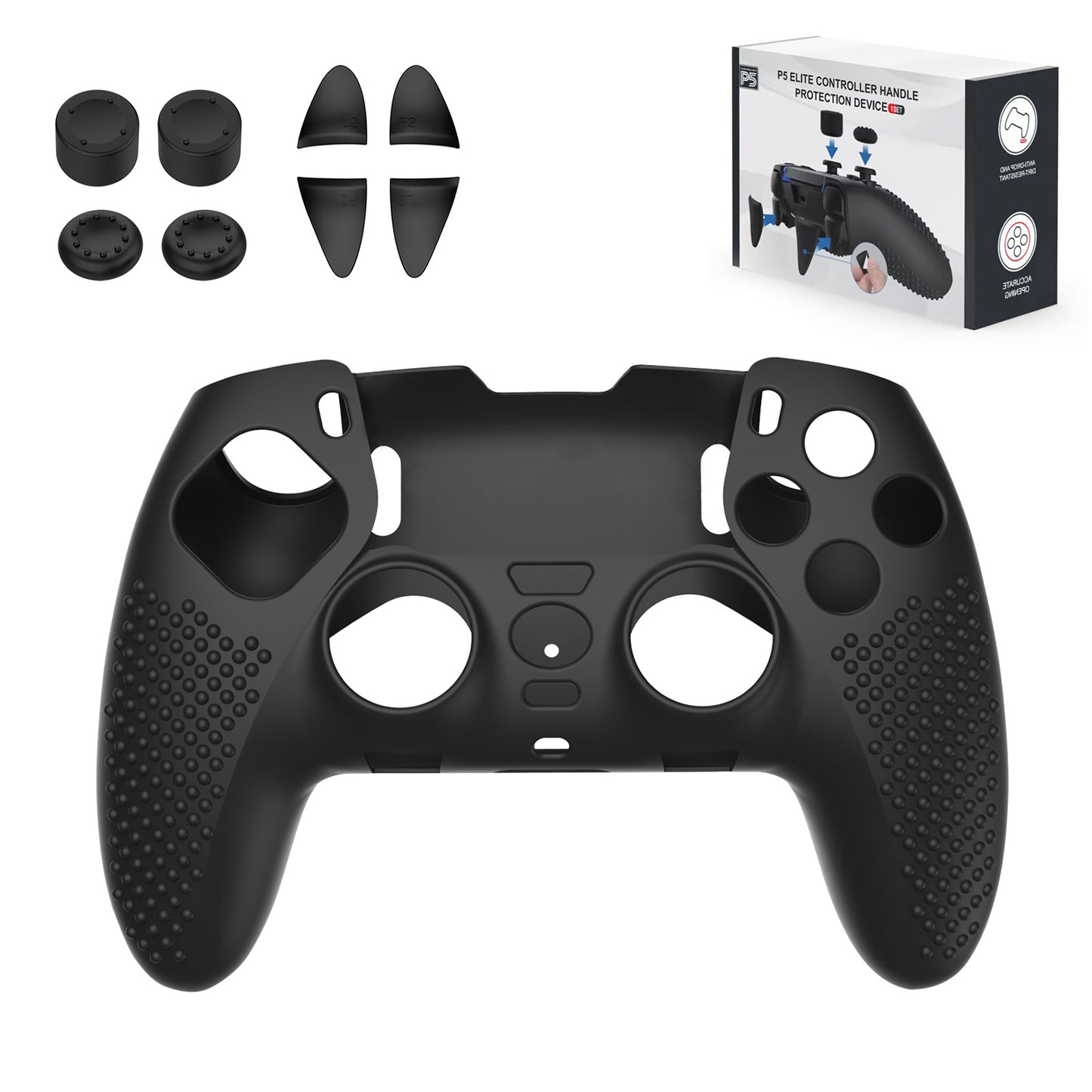 New PS5 Elite Handle Silicone Case PS5 DualSense Edge Gamepad Case PS5 Accessories