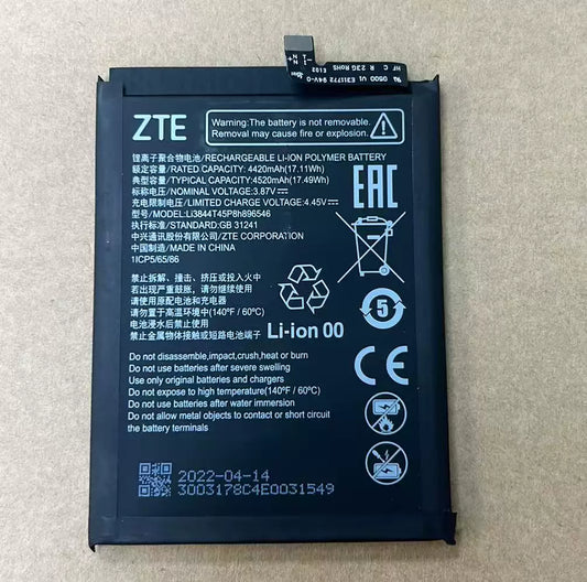 ZTE blade V40S/Axon 40SE battery Li3844T45P8h896546 new electric board ZTE phone repair parts