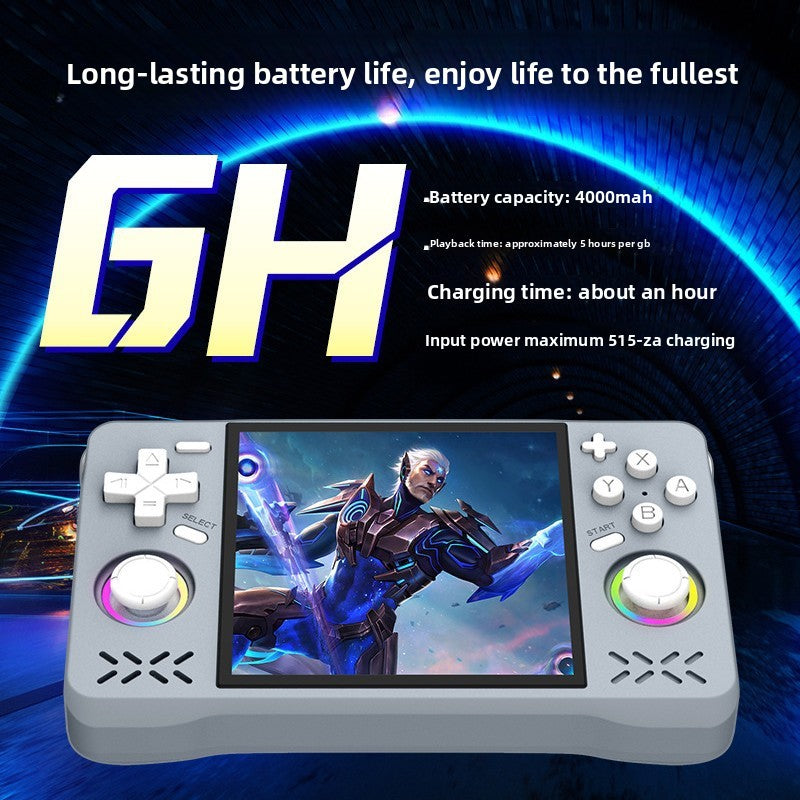 4" inch XF40H IPS HD RGB display WIFI Online match fight Linux Dual 3D joysticks RGB 4000mAh  rechargable supporting 2.4G wireless Gamepad connected games Handheld Game Player console