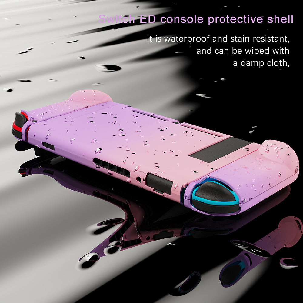 Switch console case is suitable for Nintendo Switch case, skin-friendly feel oil gradient color host case