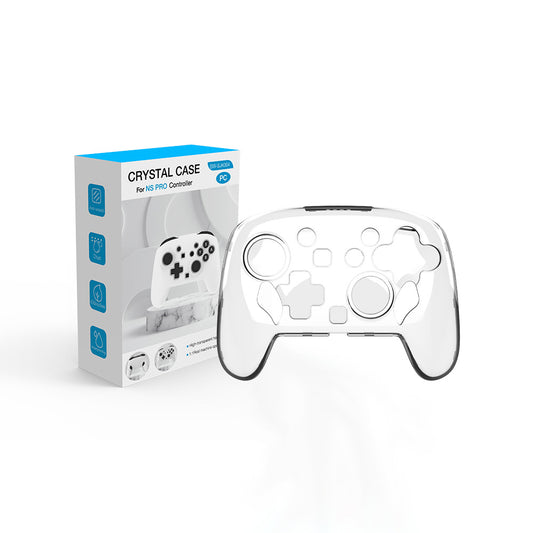 For Nintendo Switch 2 Pro Handle Crystal Case NS2 Gamepad Case PC Case