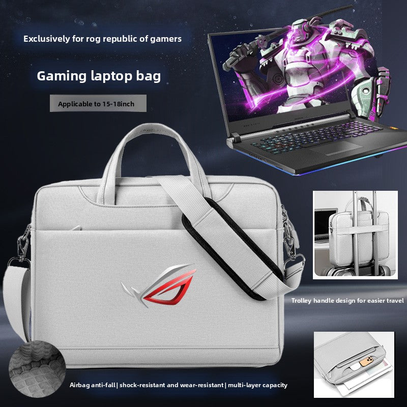 14" 15.6" 16" 17.3" 18" Laptop Bag for ASUS ROG Strix SCAR 7Plus 18 16 inch ROG 17 7Plus G713P ROG Zephyrus G16/G15 Crossbody Bag Hand Shoulder Bag