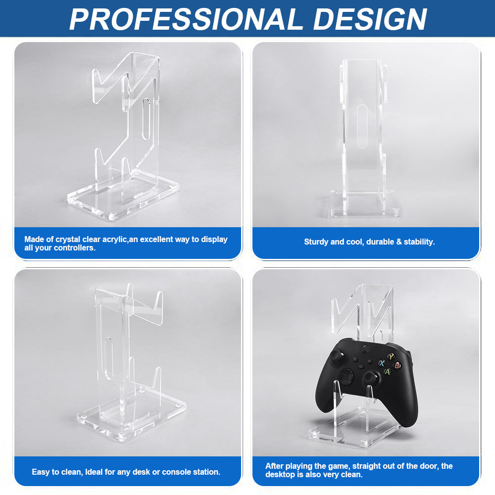 Factory spot acrylic gamepad display stand PS4/PS5 handle storage stand desktop handle bracket