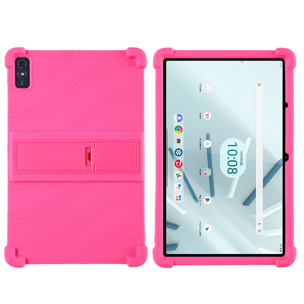 Applicable Lenovo TAB M10a 5G protective case TB360ZJK anti-drop belt bracket 10.6 inch protective case Protecting case