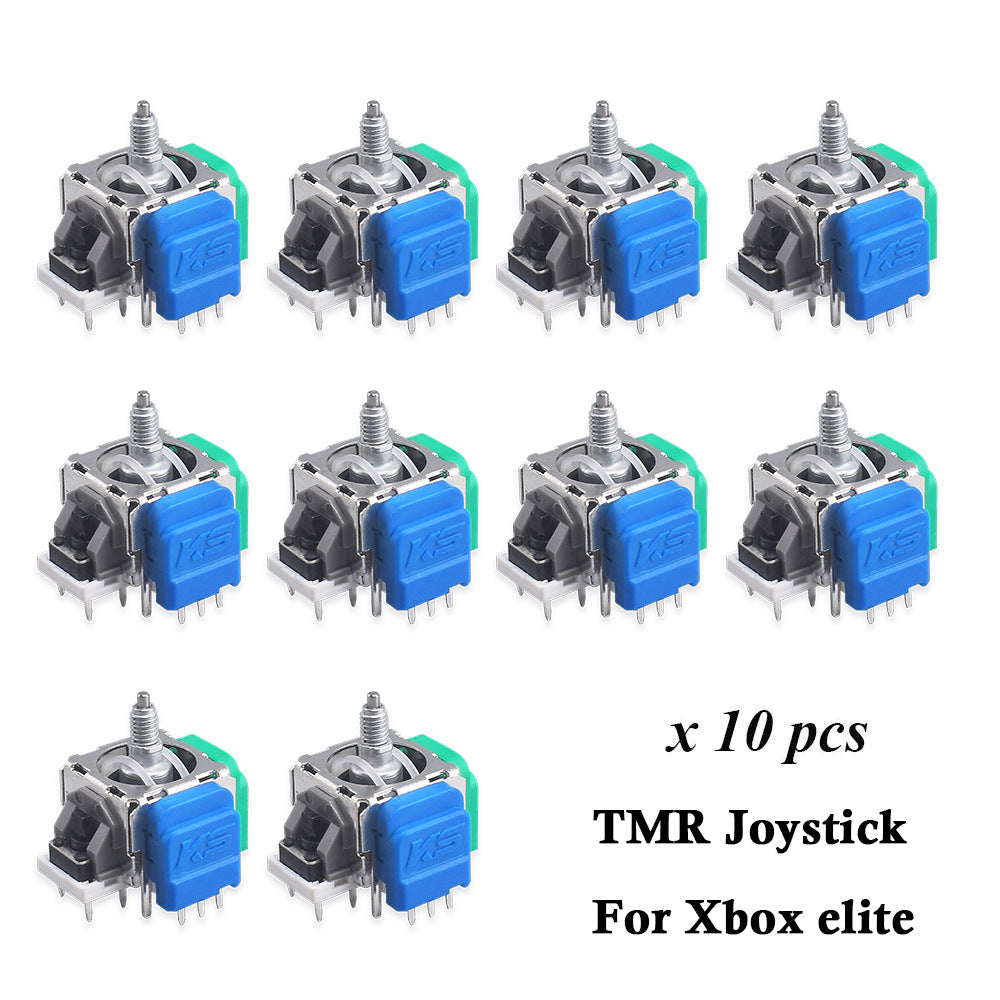 PS5 TMR Hall joystick for XBOX PS4 Switch TMR electromagnetic reluctance 3D joystick 10 packs