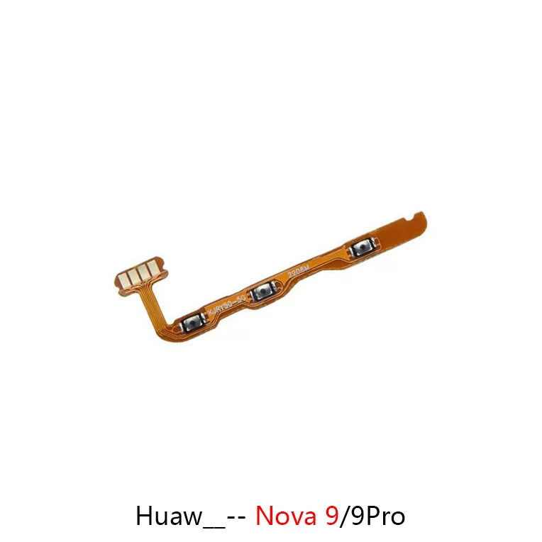 Suitable for Huawei Nova 5i 5Pro 5T 7i 7Pro 7SE 8i 9Pro 9SE Power cable Switch on volume cable of ribbon flex