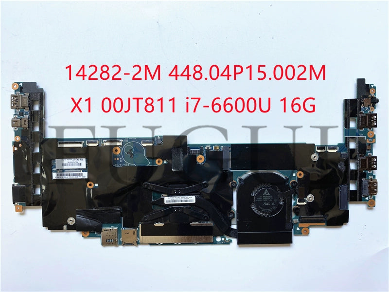 (Shipping fee not include)Lenovo/ lenovo motherboard system board X1 00JT811 14282-2M i7-6600U 16G