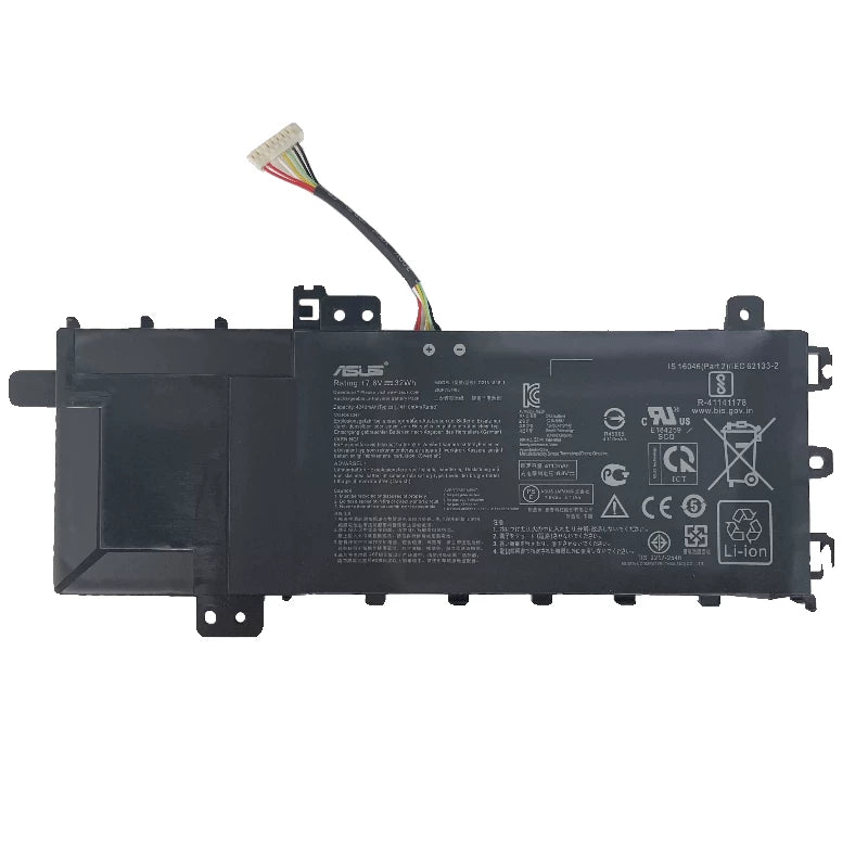 Genuine original Laptop battery for ASUS Vivobook  V5200E V5200J FL8850U X515E C21N1818-1 B21N1818-1 B21N1818-2 B21N1818-3 B21N1818-4 battery ASUS Laptop repair parts