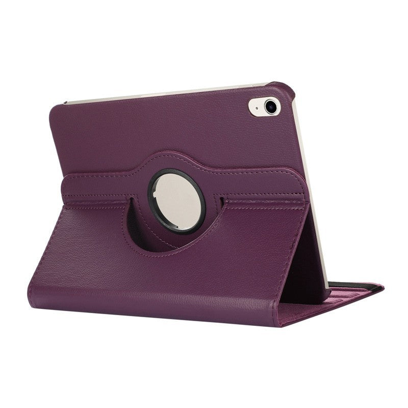 Applicable to Samsung TAB A9plus tablet protective case t500 rotating A7lite lychee pattern leather case A810.5 shell protective Accessories