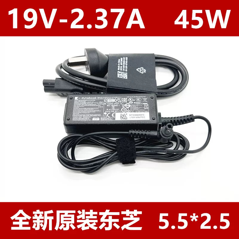 Genuine New Adapter PA5177E-1AC3 45W AC Adapter Charger for Toshiba  Dynabook 19V 2.37A power supply Toshiba laptop repair parts