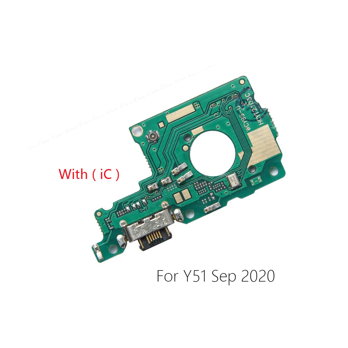 Vivo iQOO Y51 Y52 Y52S Y54s Y53 Y55 Y55S charging port charging flex board cable