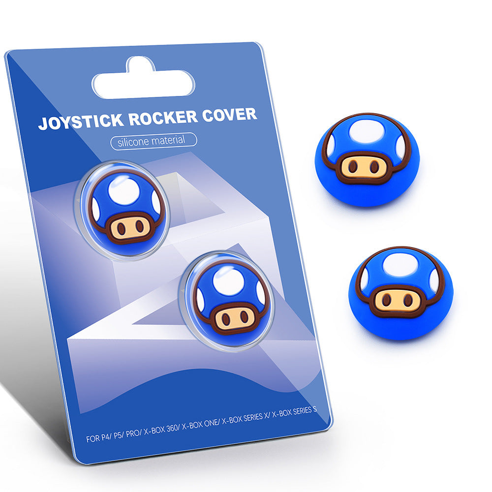 PS5 handle silicone cap PS5 silicone button cap P5 gamepad joystick protective cover, protective cap set
