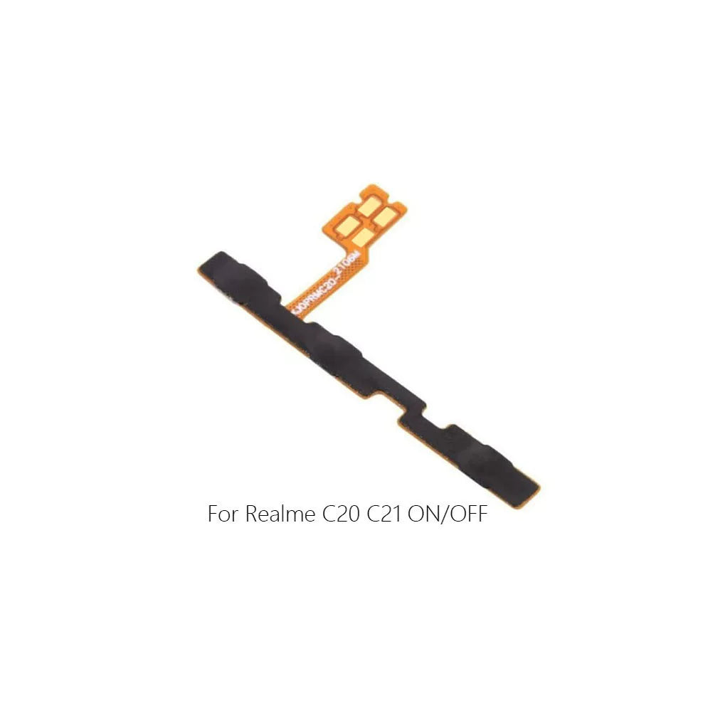 For Oppo C2 C20 C21Y C30 C31 C35 Power cable Switch on of ribbon volume flex
