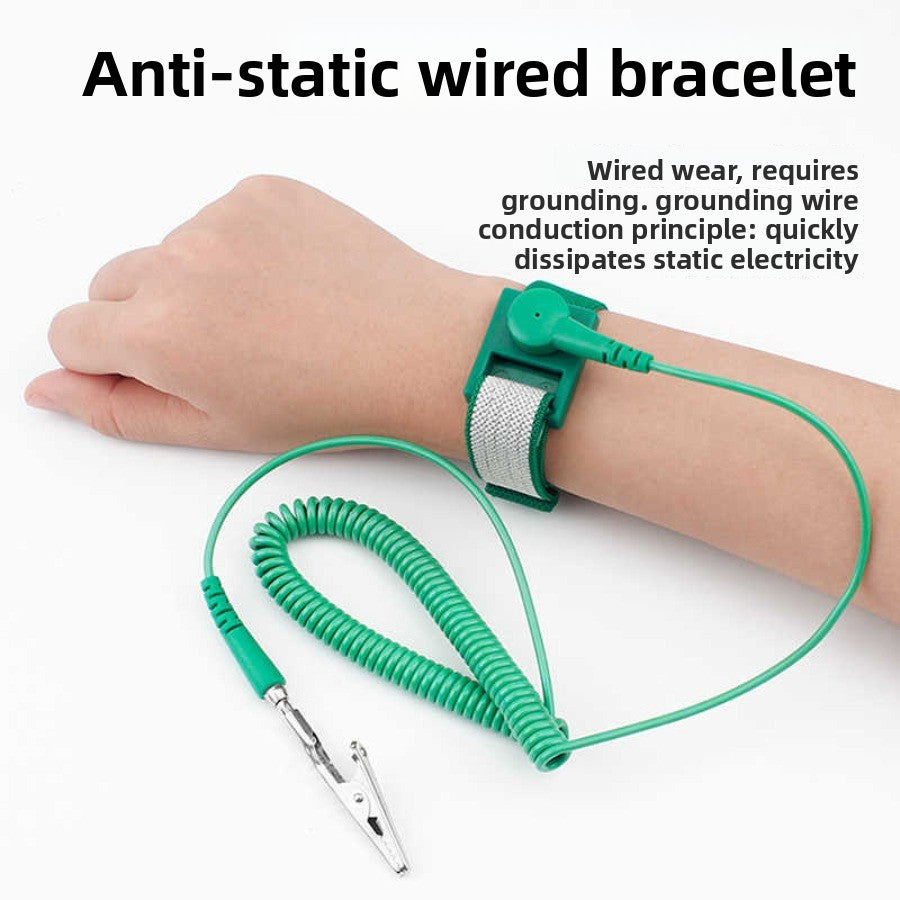 Wireless anti-static bracelet, human body static cordless, electronic wired to remove static ring  Laptop Mobile Phone Repair tools