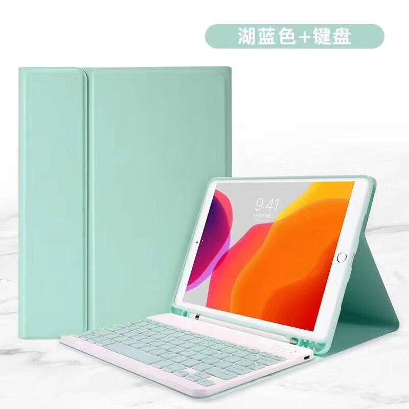 For iPad10 Bluetooth Keyboard Pro11 Case air4 Mouse 10.2 Tablet iPad789 Pen Slot Leather Case protective Accessories