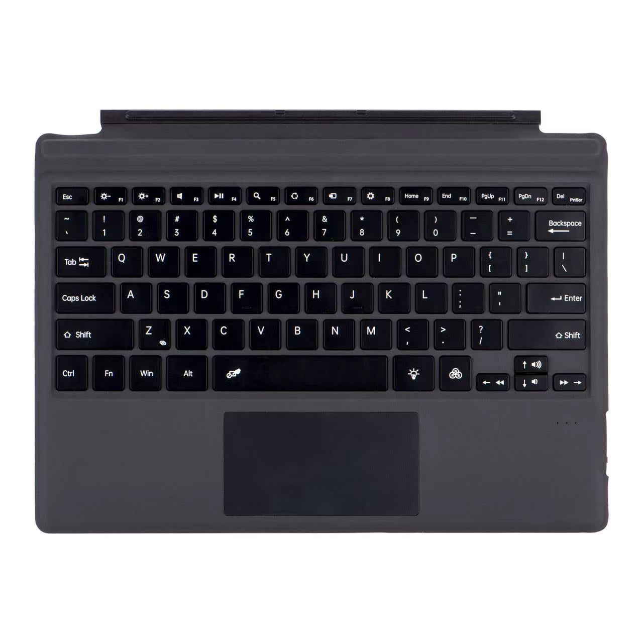 Suitable for surface pro3/4/5/6/7 +/8/9/10 Colorful backlight Microsoft magnetic wireless bluetooth keyboard protective Accessories