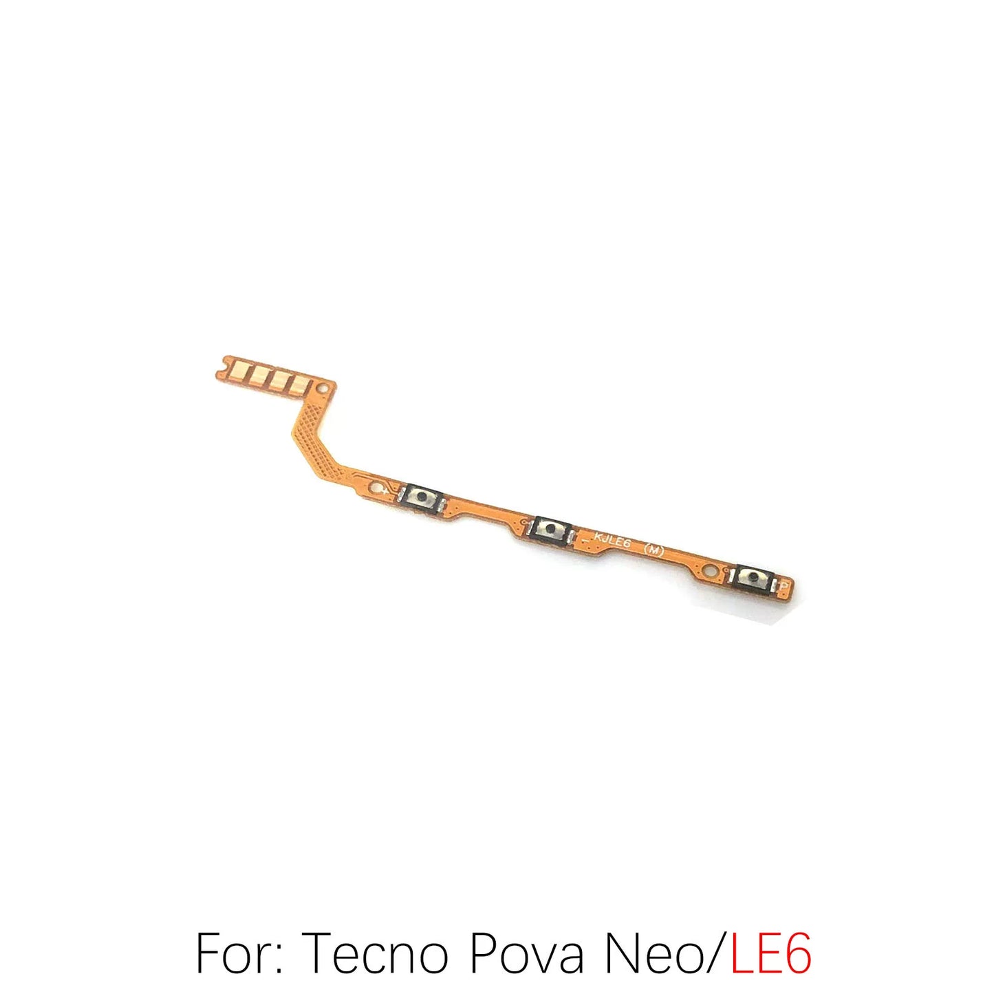 For Tecno Tecno LF7 LE8 Zero X6810 X6821 Power cable Switch on of ribbon flex cable LD7 LE6