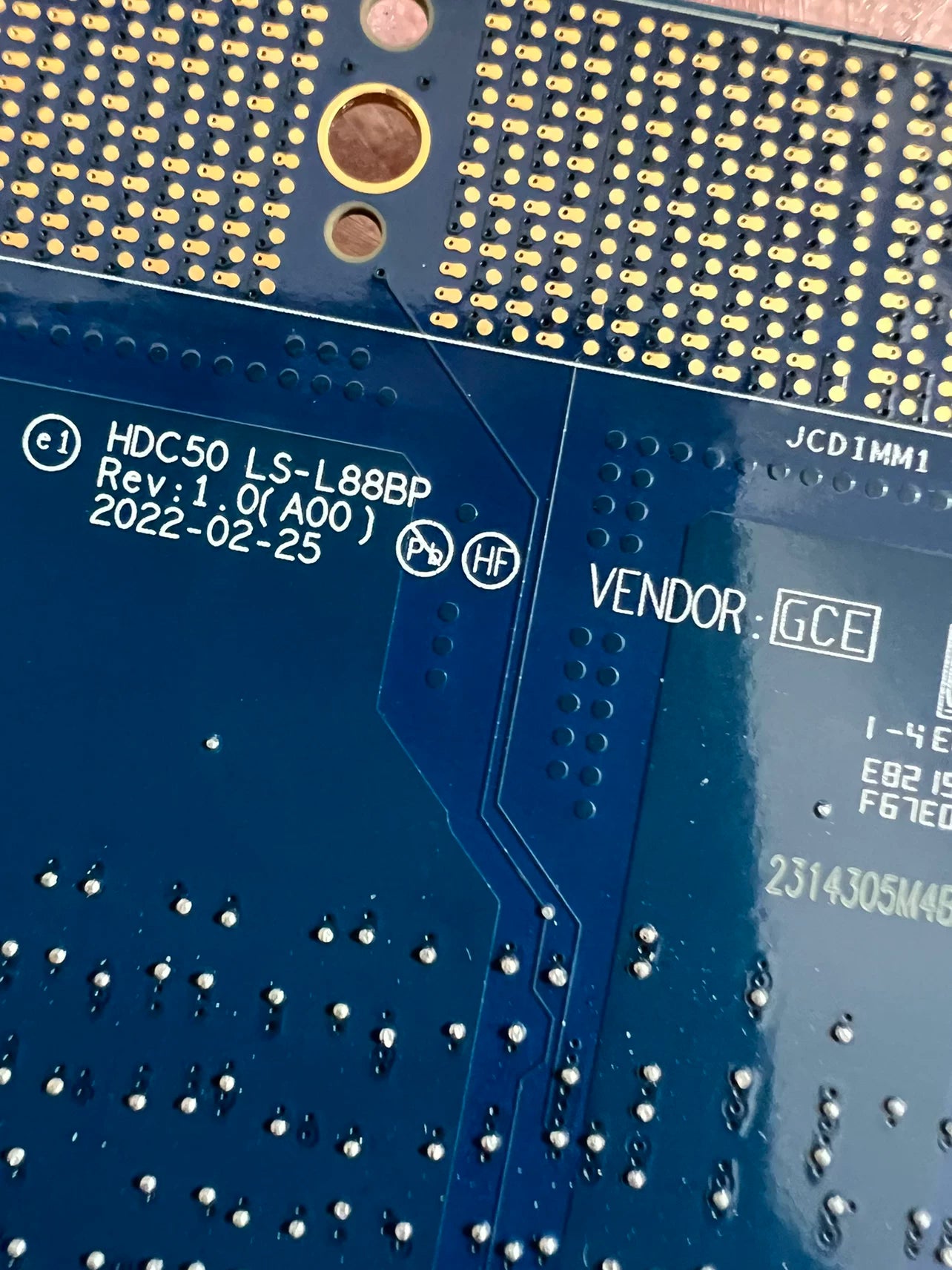dell/Dell M7680 7770 7780 Memory Board SD Card Reader Small Board LS-L88LP LS-L88SP