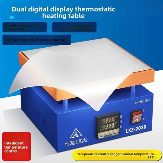 Constant temperature heating station, mobile phone repair, screen removal, LED lamp bead removal and soldering station, heating plate welding BGA preheating station