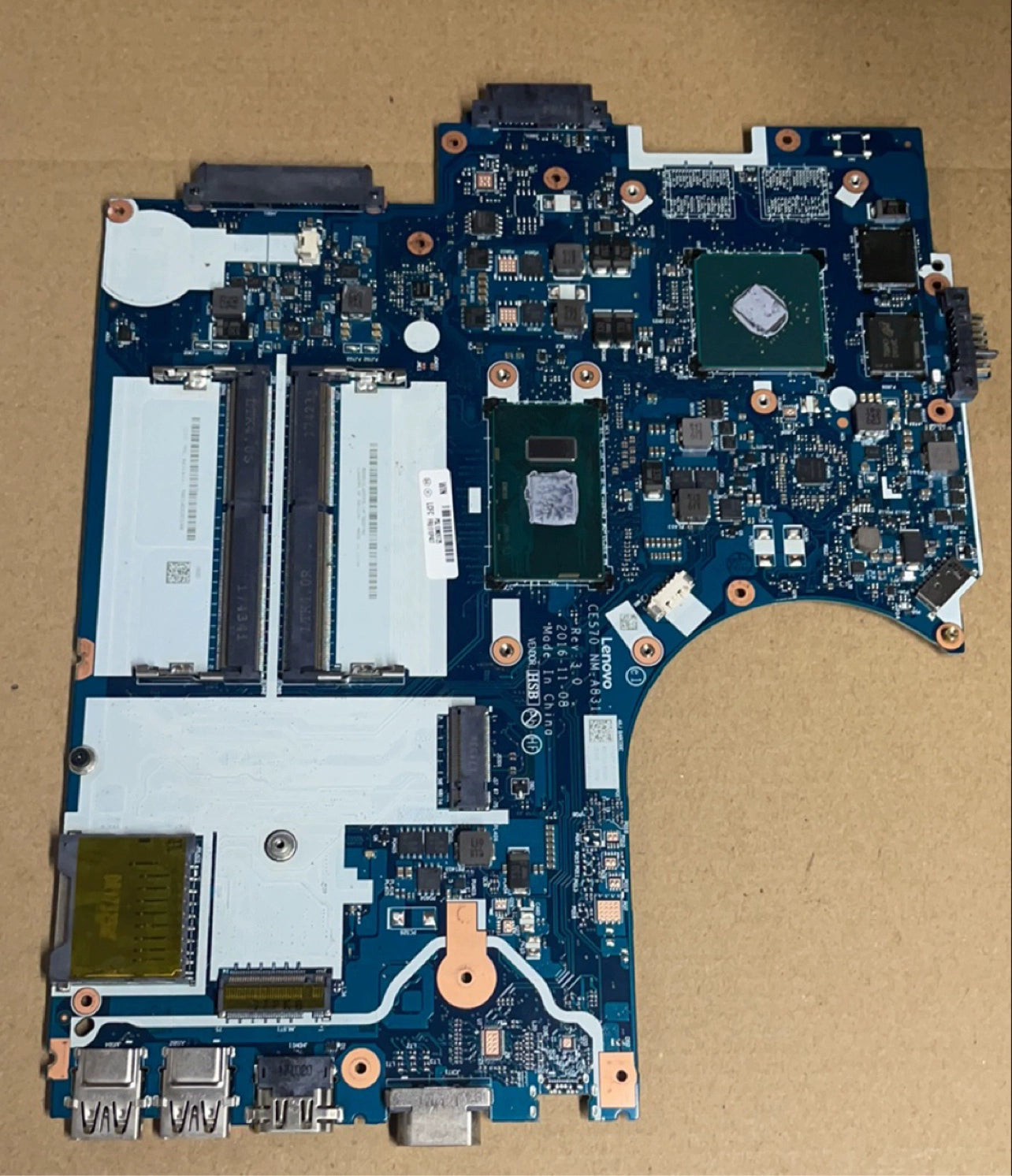 (Shipping fee not include) for联想   lenovo  e570  Motherboard  Integrated graphic card  board