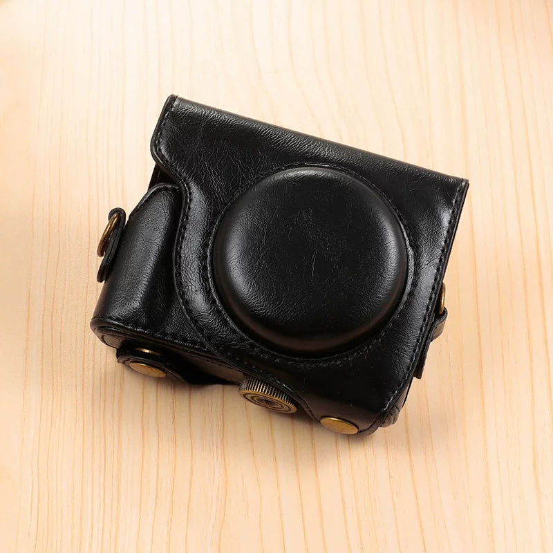 Suitable for Canon G7X3 Protective Case G7X2 Camera Case G11 G12G15/16 G1X2 Leather Case Camera Case Digital camera accessories