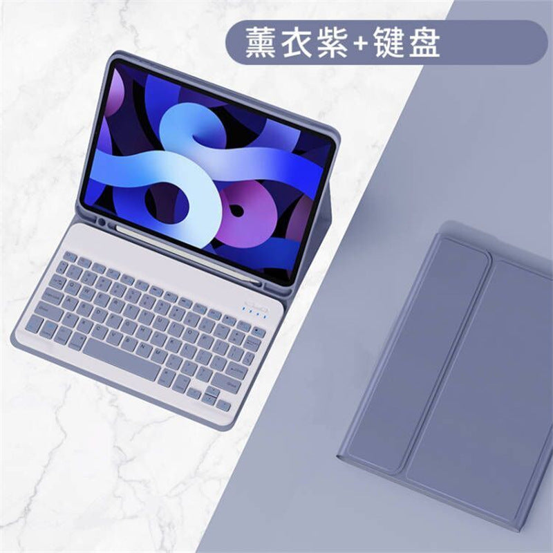 Applicable Pro11 Tablet iPad10 Bluetooth Keyboard Case 10.9 Magnetic 2022 Pen Slot 10.2 Leather Case protective Accessories