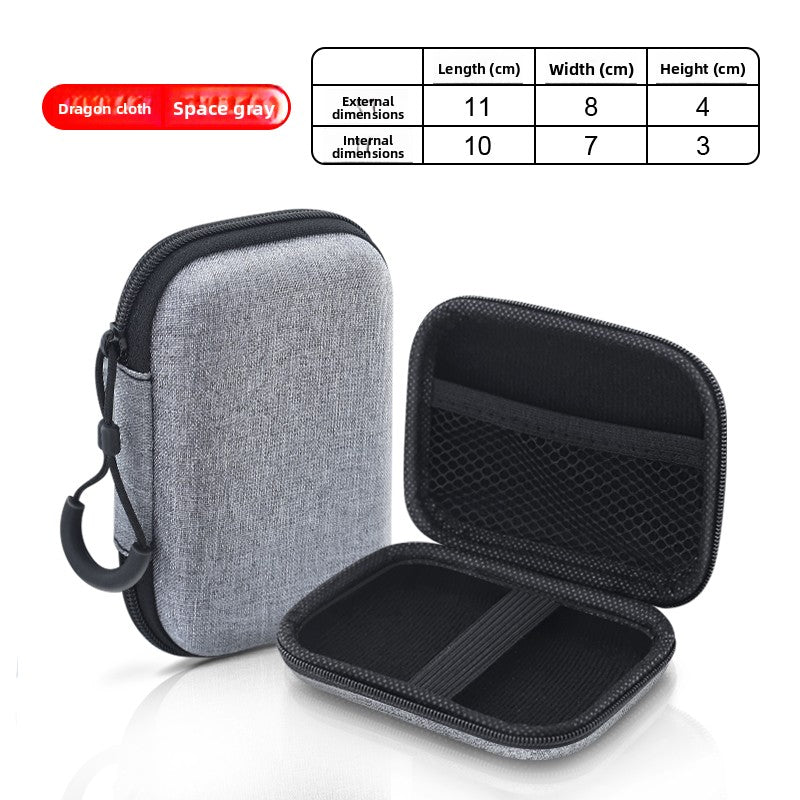 CCD camera bag, card machine storage bag, suitable for Canon, Sony, Fuji, Nikon, camera case, hard case, retro card machine storage box, small digital camera storage bag, shockproof, compressive and anti-drop warehouse Digital camera accessories
