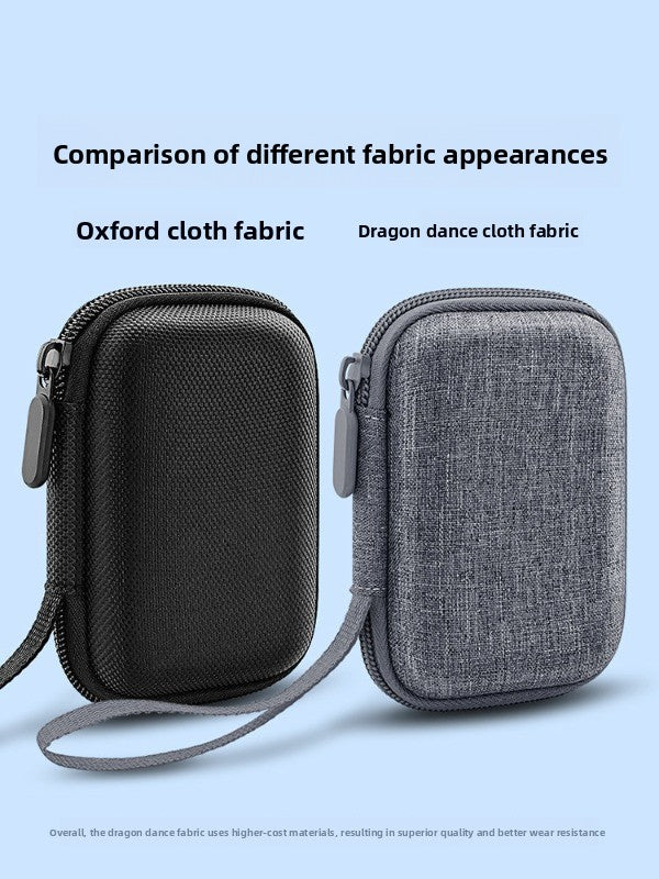 OLYSON CCD Camera Bag Small Camera Case Card Storage Box Digital Camera for Sony Canon ixus Fuji Nikon Samsung Panasonic Hard Case Drop-proof Waterproof Portable Bag Digital camera accessories