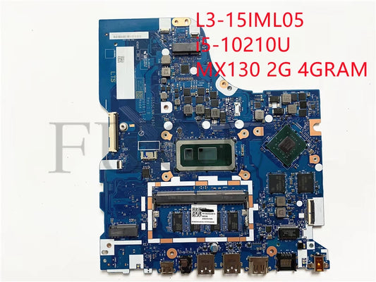 (Shipping fee not include)Lenovo/  motherboard system board  L3-15IML05 I5-10210U MX130 2GB 4GB RAM