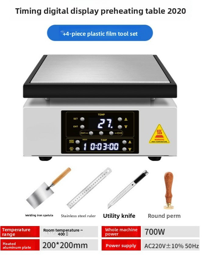 Constant temperature heating station, mobile phone repair, screen removal, LED lamp bead removal and soldering station, heating plate welding BGA preheating station