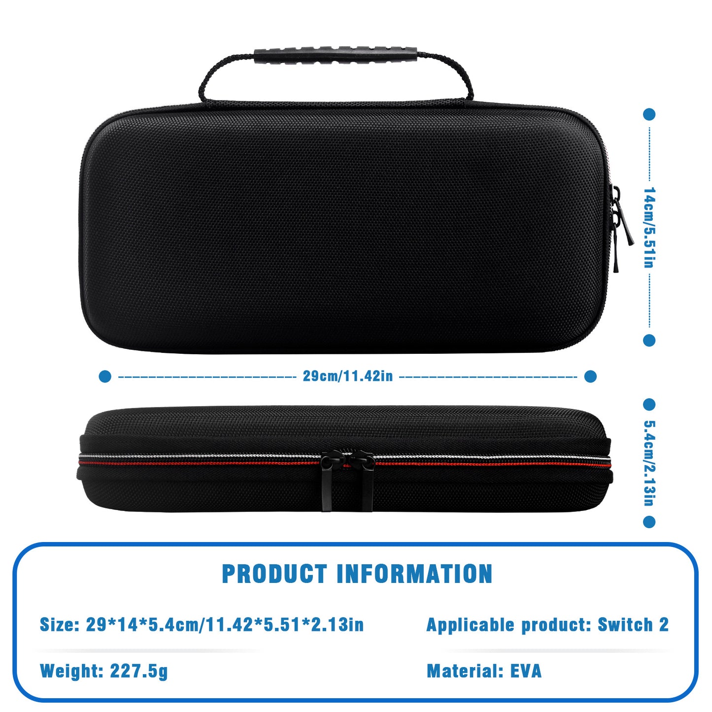 Applicable to Nintendo switch 2 console storage bag switch 2 game console bag portable storage box