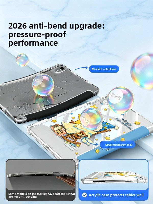 For huawei tablet case matepad115s case 11 with pen slot 2025 new air12 soft light version Pro12.2 transparent se10.4 For glory x10pro throw pillow star 11.5s Tablet Accessories
