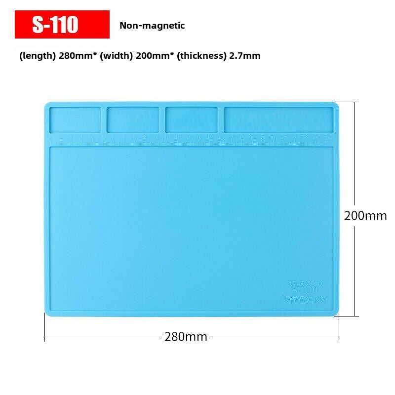 Repair Mat Mobile Phone Repair Work Mat High Temperature Solder Workbench Insulation Mat Silicone Workbench Mat Table Mat Laptop Mobile Phone Repair tools