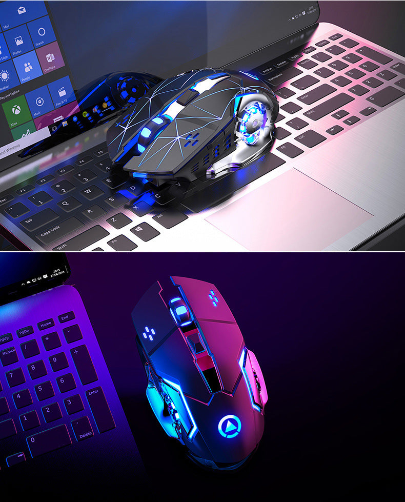Silver Condor A4 rechargeable wireless mouse mute computer home office e-sports game