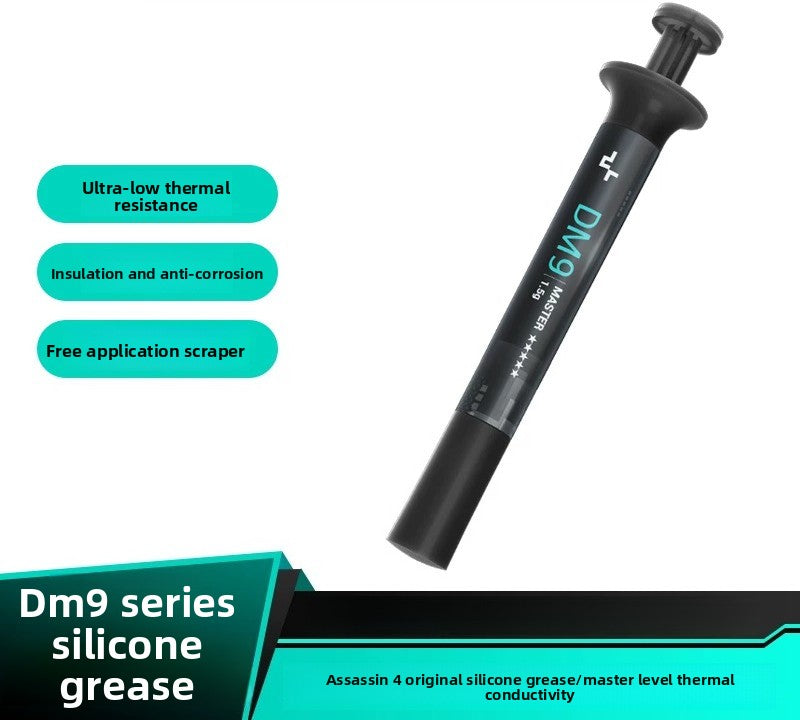 Deepcool dm9 1.5g Asasin 4 thermal paste silicone grease z4z10 silicone grease CPU thermal paste heat dissipation graphics card thermal conduction repair tools