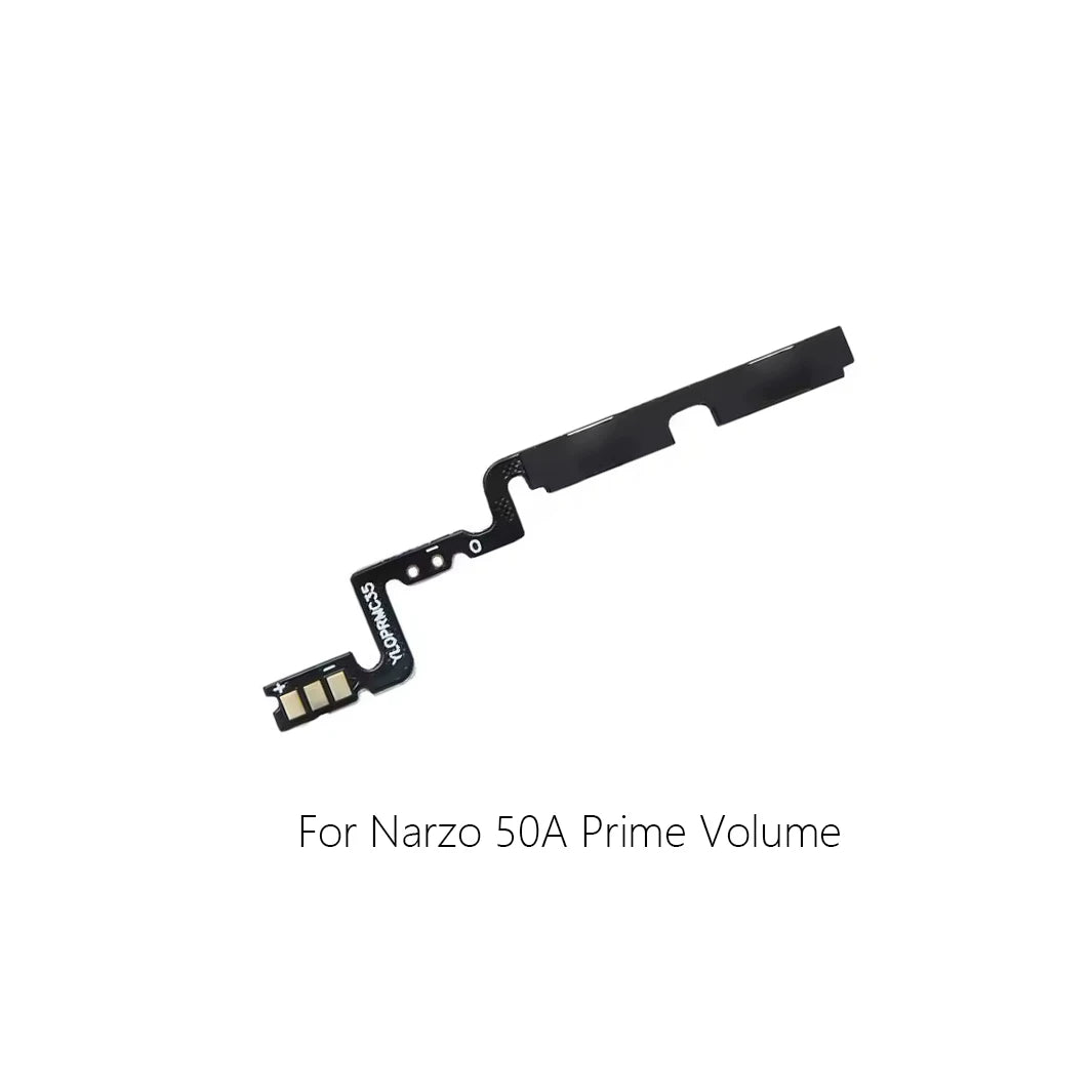 For Oppo Narzo 30 4G 30A 30Pro Narzo50 50A Power cable Switch on volume flex of ribbon