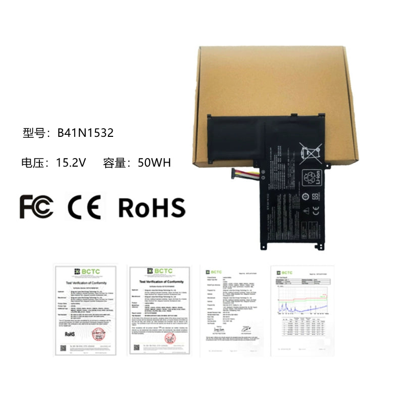 (Shipping fee not include)全新 for ASUS  ASUS B41N1532 UX560 UX560UA Q504UA  repalcement battery