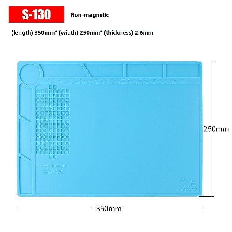 Repair Mat Mobile Phone Repair Work Mat High Temperature Solder Workbench Insulation Mat Silicone Workbench Mat Table Mat Laptop Mobile Phone Repair tools