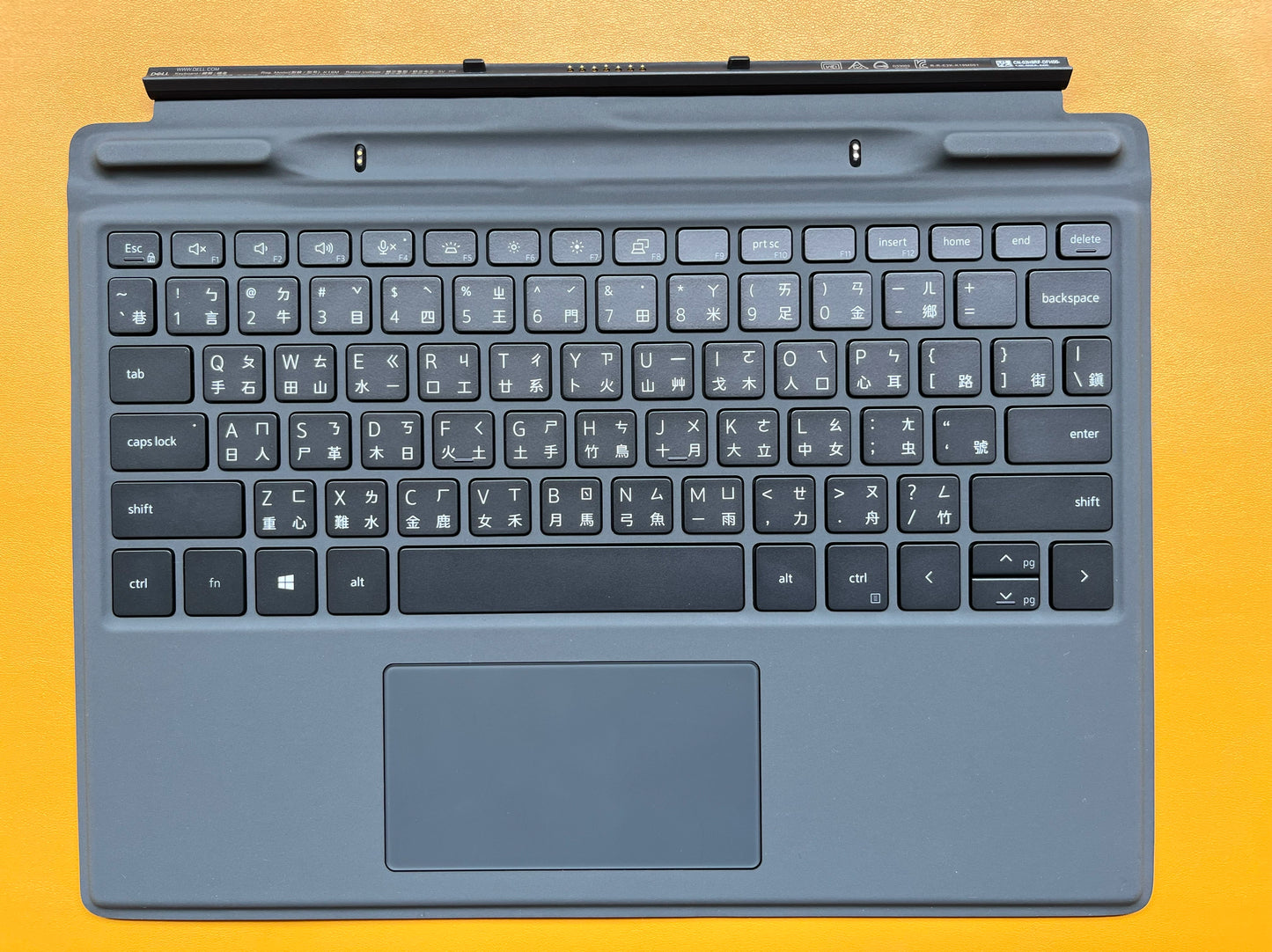 DELL Dell Latitude7320Detachable desktop traditional keyboard, model K19M001 2H9RF