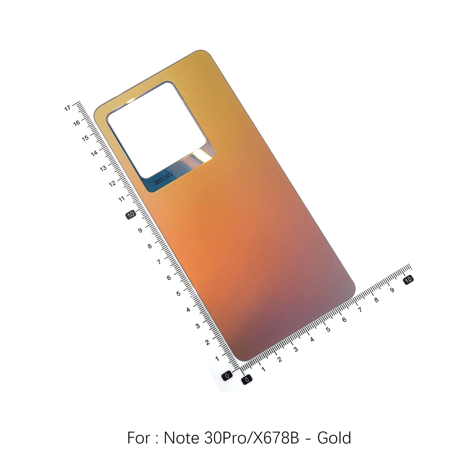 Battery back housing cover for Tecno Infinix Note12 G96 12Pro Note30 Note40