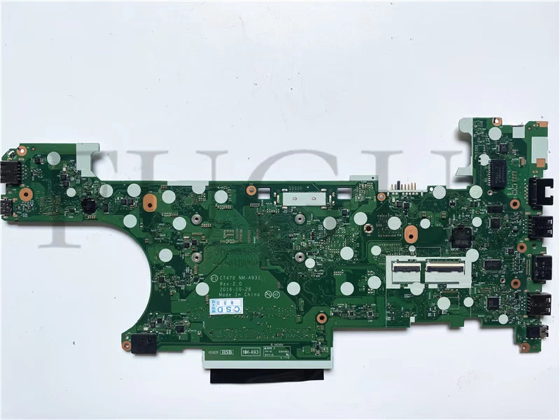 (Shipping fee not include)Lenovo/ lenovo motherboard system board  T470 01HX680 NM-A931 I7-7500