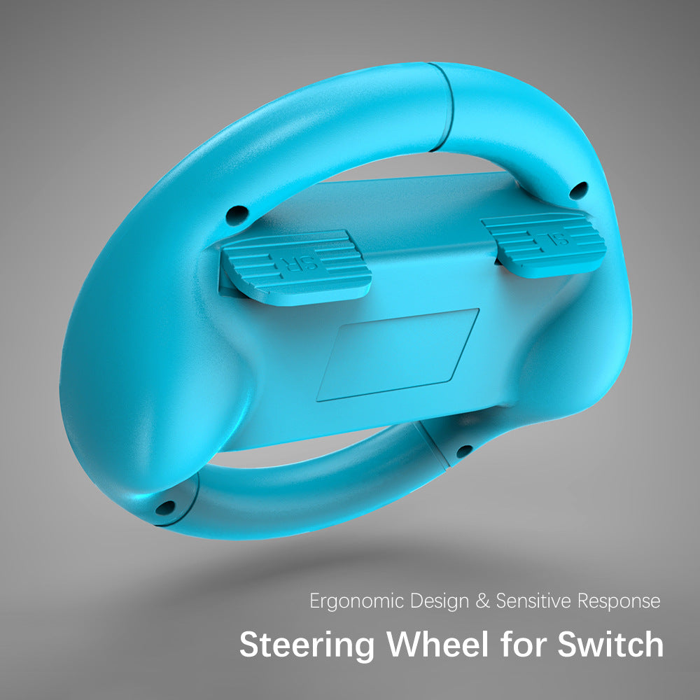 Switch OLED handle steering wheel for Nintendo switch gaming steering wheel joycon grip