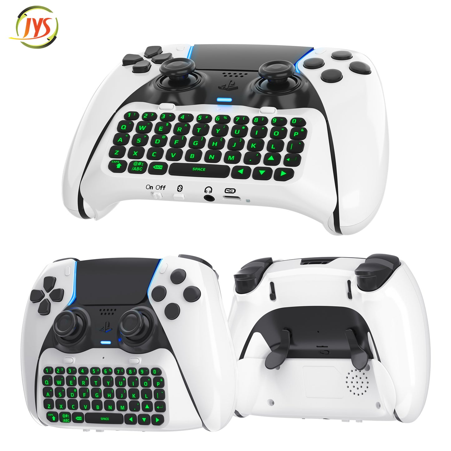 PS5 Elite handle wireless Bluetooth external keyboard, built-in speaker for voice chat input