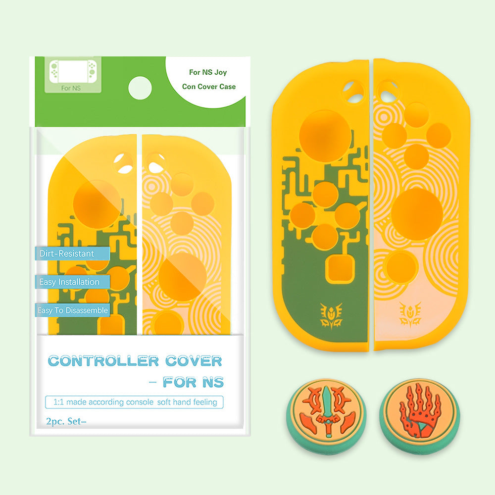 Applicable to Nintendo Switch OLED protective case set switch storage bag button cap game card box