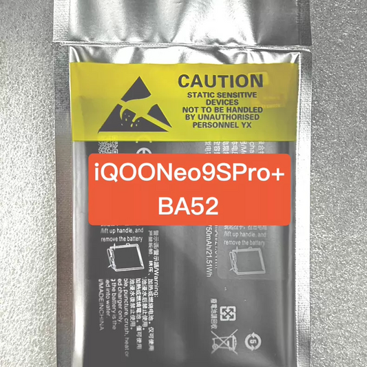 New iQOO neo9/neo9Pro/Neo9SPro + mobile phone new BA52 BA13 new decoding battery Vivo phone repair parts