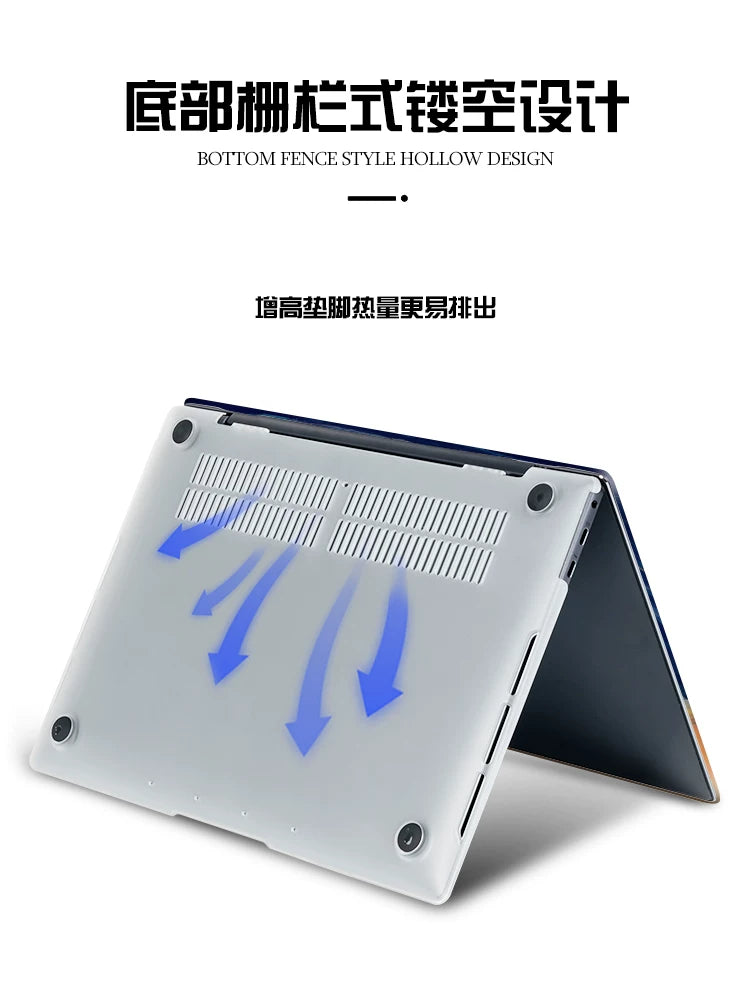 Color painting for MacBook Air Pro 11 "12" 13 "14" 15 "16" Neo A3404 A3426 A3427 A3428 A3429 A3449 A3448 A3434 A3403 A3186 A3402 A3401 A3112 A3185 A3114 A3241 A3113 A3240 Case Laptop accessories