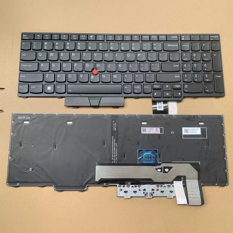 For Lenovo Thinkpad L15 Gen1 Gen2 P15V T15P T15G P17 Gen3/1 keyboard