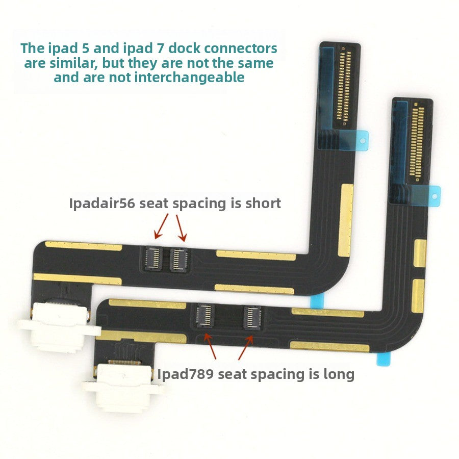 iPad7 tail plug cable iPad8 9 charging port A2197 A2270 A2602 A2200 charging