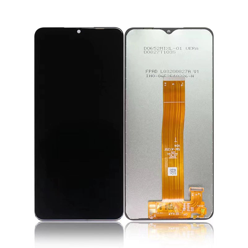 For Samsung A12 assembly A125F mobile phone LCD screen assembly M12 M127 LCD screen assembly with frame