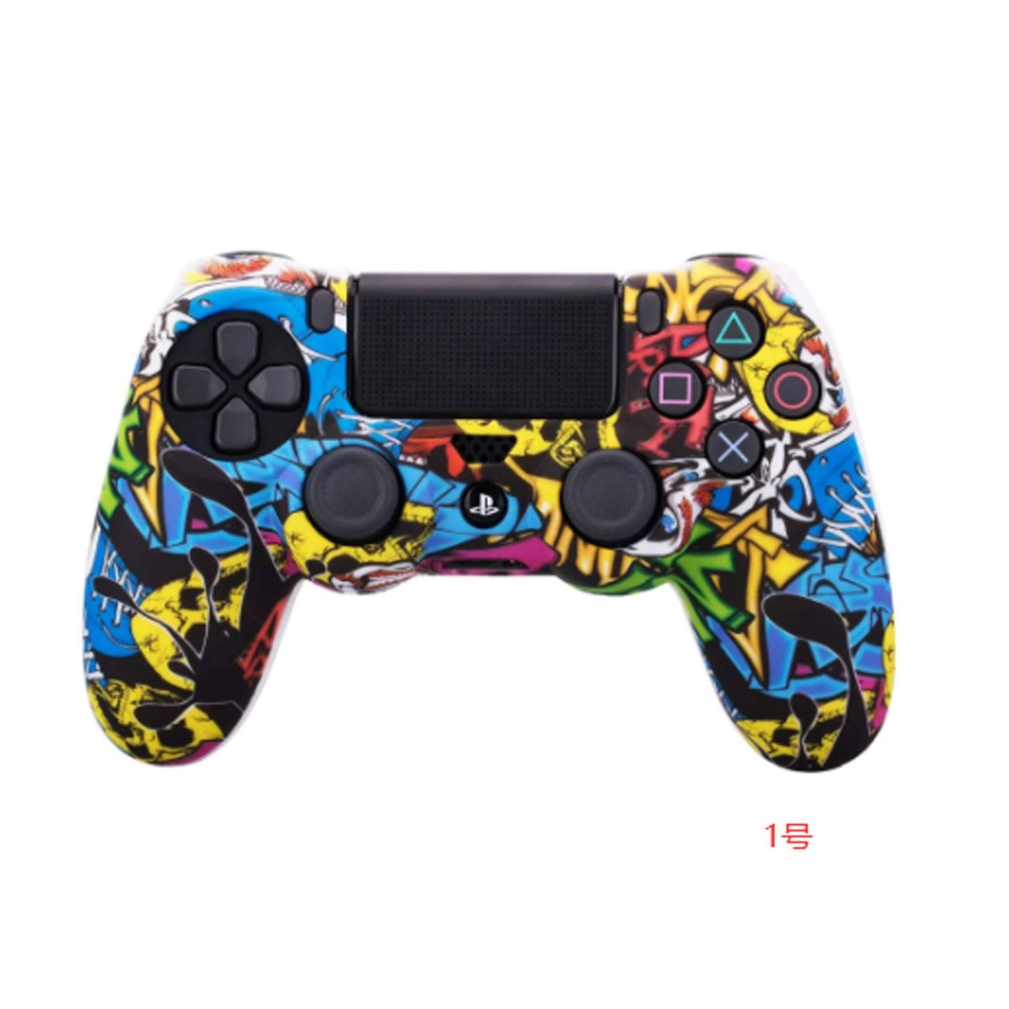PS4 handle protective cover water transfer process PS4 handle silicone cover camouflage silicone cover PS4 handle cover
